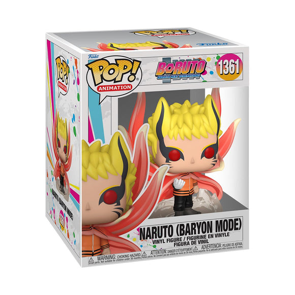 Funko Pop! Boruto: Naruto Next Generations - Naruto (Baryon Mode) 6 Inch #1361