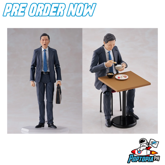 PRE ORDER Good Smile Company Figma Goro Inogashira: Yutaka Matsushige ver. Renewal Edition - Nostalgic Teishoku Restaurant Set