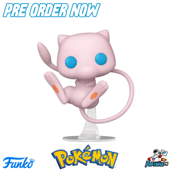 PRE ORDER Funko Pop Pokemon Mew 643 Restock Poptopia PH