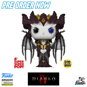 PRE ORDER Funko Pop! Diablo IV - Lilith Glow In The Dark Super Sized Pop Amazon Exclusive