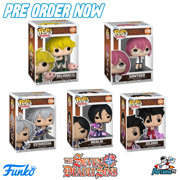 PRE ORDER Funko Pop! Seven Deadly Sins 2024