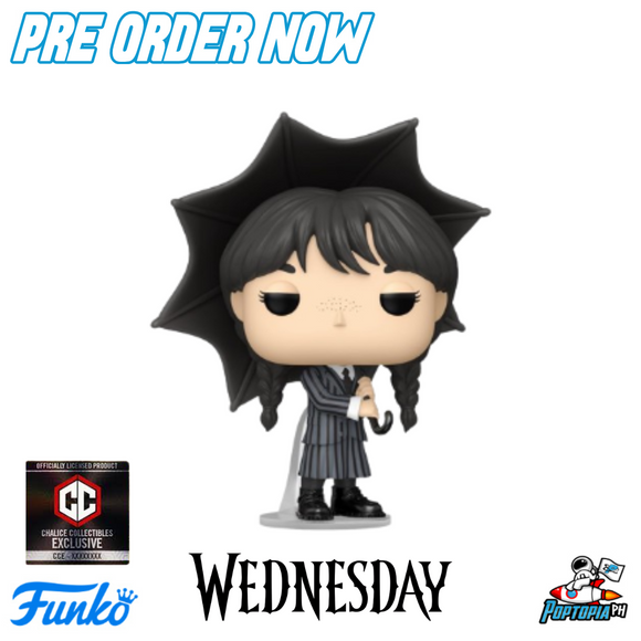 PRE ORDER Funko Pop! Wednesday Addams Chalice Collectibles Exclusive #1552