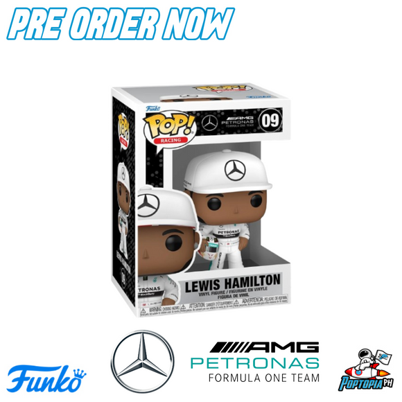 PRE ORDER Funko Pop! Formula 1 Lewis Hamilton with Helmet #09