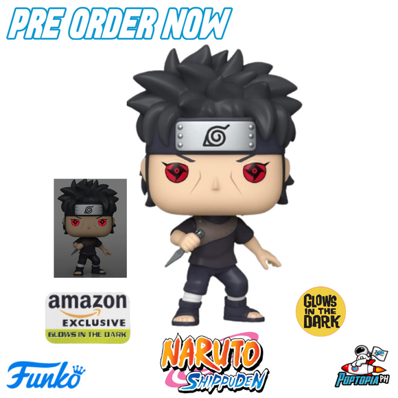 PRE ORDER Funko Pop! Naruto Shisui Uchiha #1659 GITD Amazon Exclusive