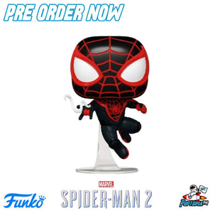 PRE ORDER Funko Pop! Spider-Man 2 Game Miles Morales Upgraded Suit #970