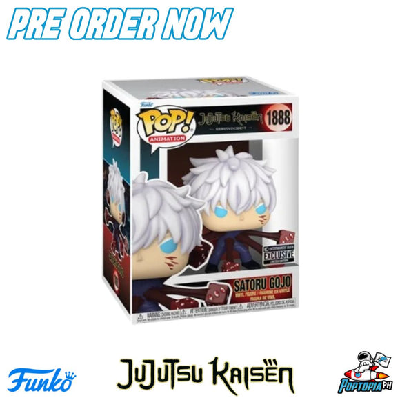 PRE ORDER Funko Pop! Premium Jujutsu Kaisen Satoru Gojo Trapped Entertainment Earth Exclusive #1888