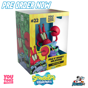 PRE ORDER Youtooz Spongebob Squarepants Pile O Money Mr. Krabs #22