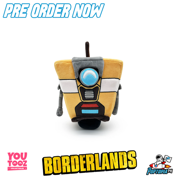 PRE ORDER Youtooz Boarderlands Clap Trap Plush 9 Inch