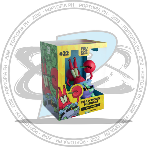 Youtooz SPONGEBOB SQUAREPANTS Pile O’Money Mr. Krabs #22