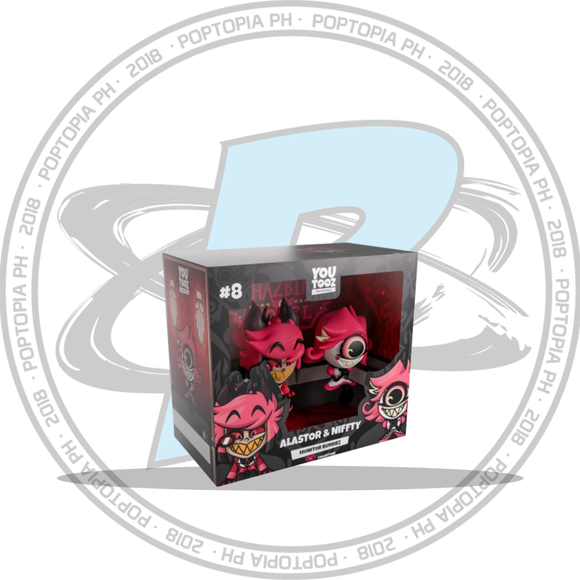 Youtooz Hazbin Hotel- Alastor & Niffty Monitor Buddiez