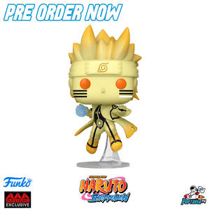 PRE ORDER Funko Pop! Naruto: Shippuden Naruto Uzumaki Kurama Link Mode - AAA Anime Exclusive