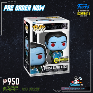 PRE ORDER Funko Pop! Thor - Frost Giant Loki GITD Entertainment Earth Exclusive