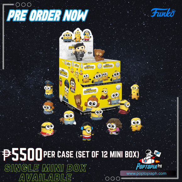 PRE ORDER Minions: The Rise of Gru Mystery Minis Display Case