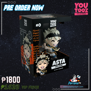 PRE ORDER YouTooz Black Clover Asta