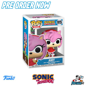 PRE ORDER Funko Pop! Sonic the Hedgehog Amy Funko #915