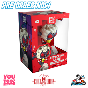 PRE ORDER Youtooz Cult of The Lamb Attacking Lamb