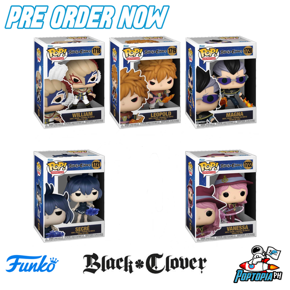 PRE ORDER Funko Pop! Black Clover 2024