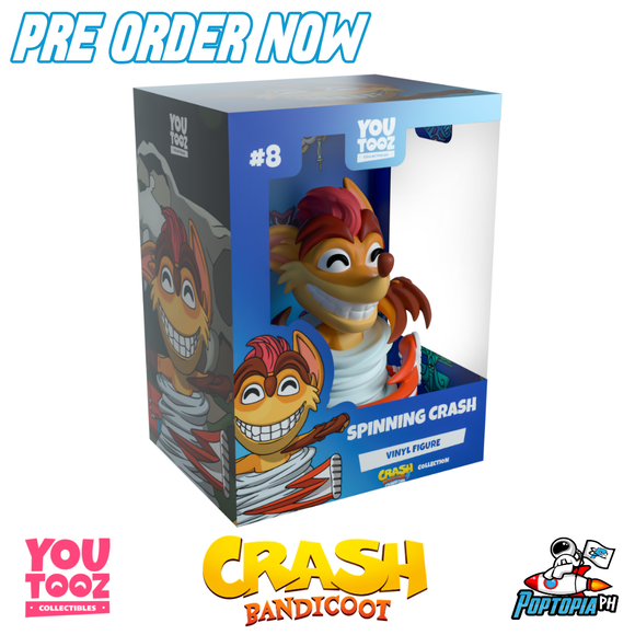 PRE ORDER Youtooz Activision Crash Bandicoot Spinning Crash