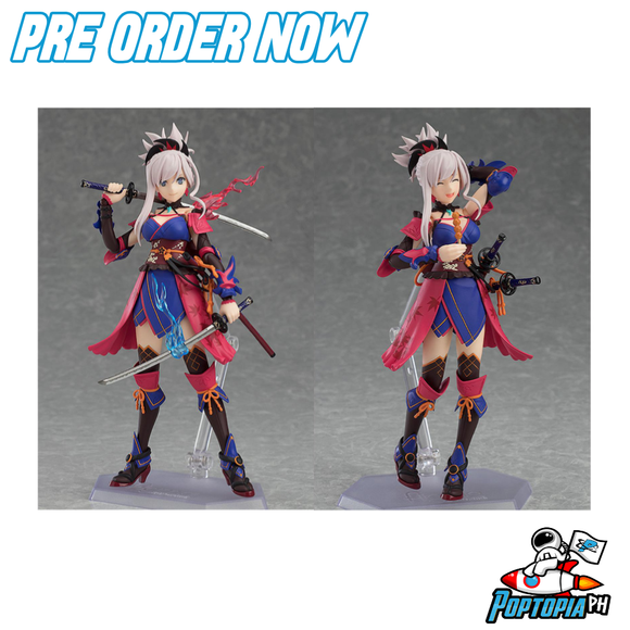 PRE ORDER Good Smile Company Figma Saber/Miyamoto Musashi Figure (Rerelease)