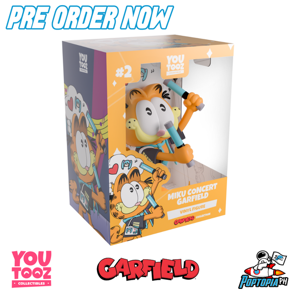 PRE ORDER Youtooz Garfield Miku Concert Garfield