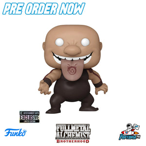 PRE ORDER Funko Pop! Fullmetal Alchemist: Brotherhood Gluttony #1582 - Entertainment Earth Exclusive