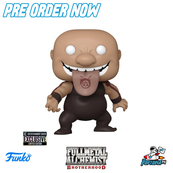 PRE ORDER Funko Pop! Fullmetal Alchemist: Brotherhood Gluttony #1582 - Entertainment Earth Exclusive