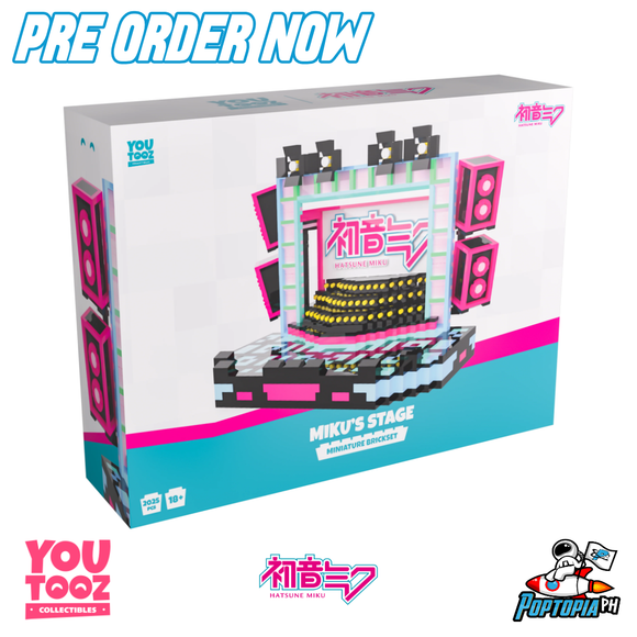 PRE ORDER Youtooz Brickset Miku’s Stage Brickset