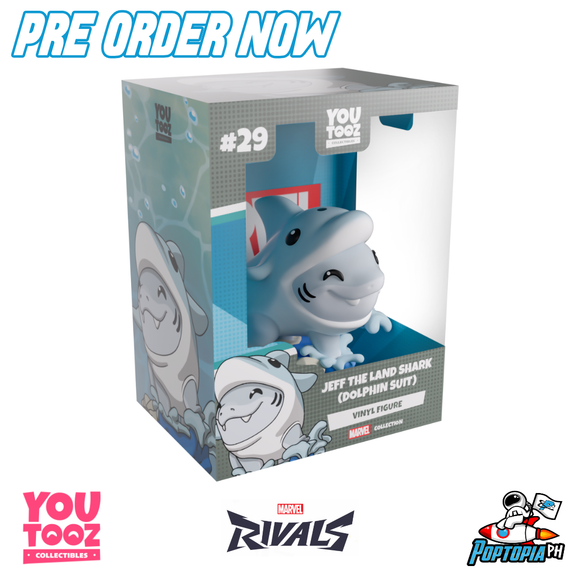PRE ORDER Youtooz Marvel Rivals Jeff The Land Shark (Dolphin Suit)