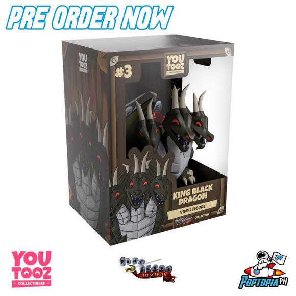PRE ORDER Youtooz Old School RuneScape King Black Dragon