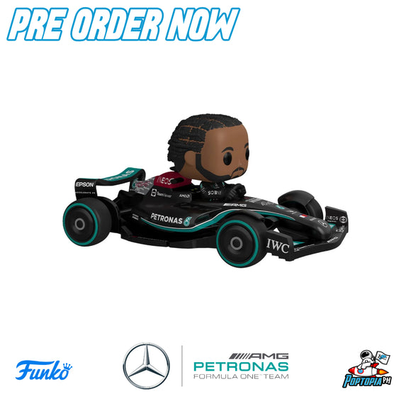 PRE ORDER Funko Pop Ride! Formula 1 Mercedes Lewis Hamilton Super Deluxe