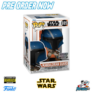 PRE ORDER Funko Pop! Star Wars: The Mandalorian Guard #695 - Entertainment Earth Exclusive