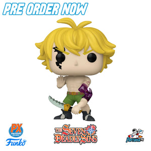 PRE ORDER Funko Pop! Seven Deadly Sins Meliodas Demon Mode - Previews Exclusive