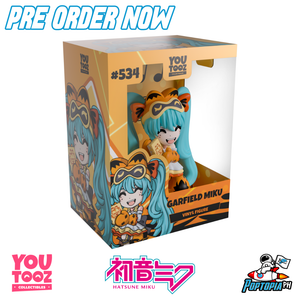 PRE ORDER Youtooz Garfield Miku