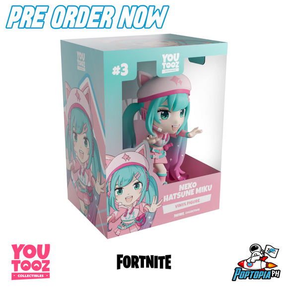PRE ORDER Youtooz Fortnite Neko Hatsune Miku