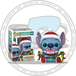 Funko Pop! Lilo & Stitch Holiday Stitch with Lights