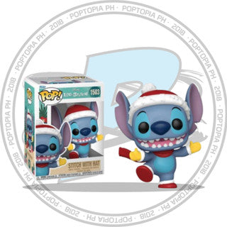 Funko Pop! Lilo & Stitch Holiday Stitch with Hat