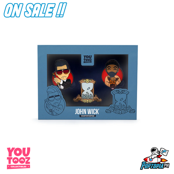 7.7 Sale Youtooz John Wick Pin Set (Chapter 4)