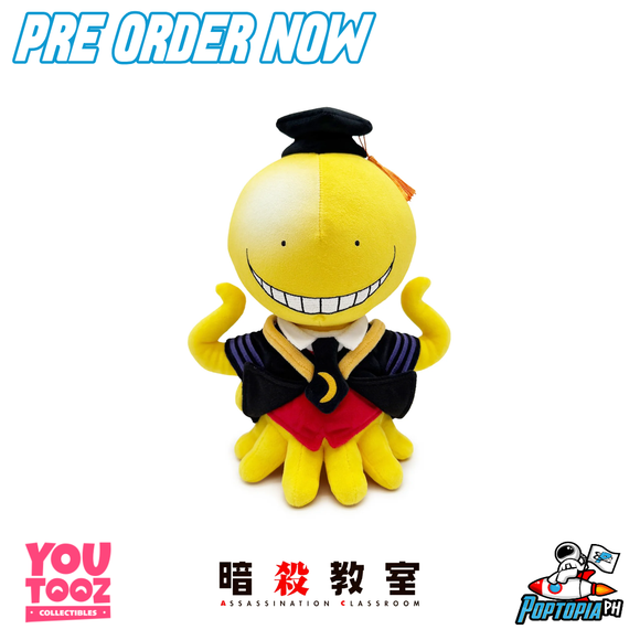 PRE ORDER Youtooz Assassination Classroom Koro Sensei Plush (9in)