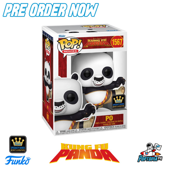 PRE ORDER Funko Pop! Kung Fu Panda DreamWork's 30th Anniversary Po #1567 - Specialty Series