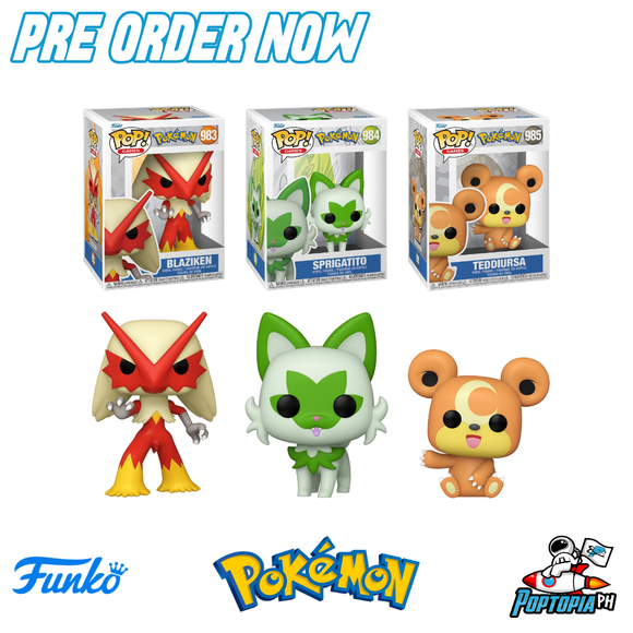 PRE ORDER Funko Pop! Pokemon 2024