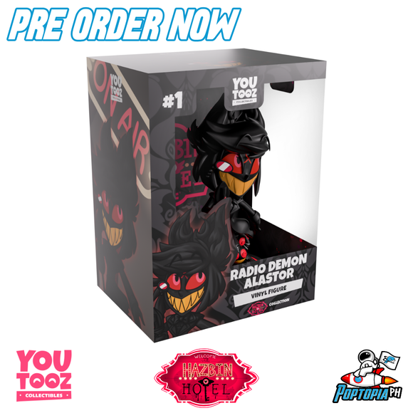 PRE ORDER Youtooz Hazbin Hotel Radio Demon Alastor