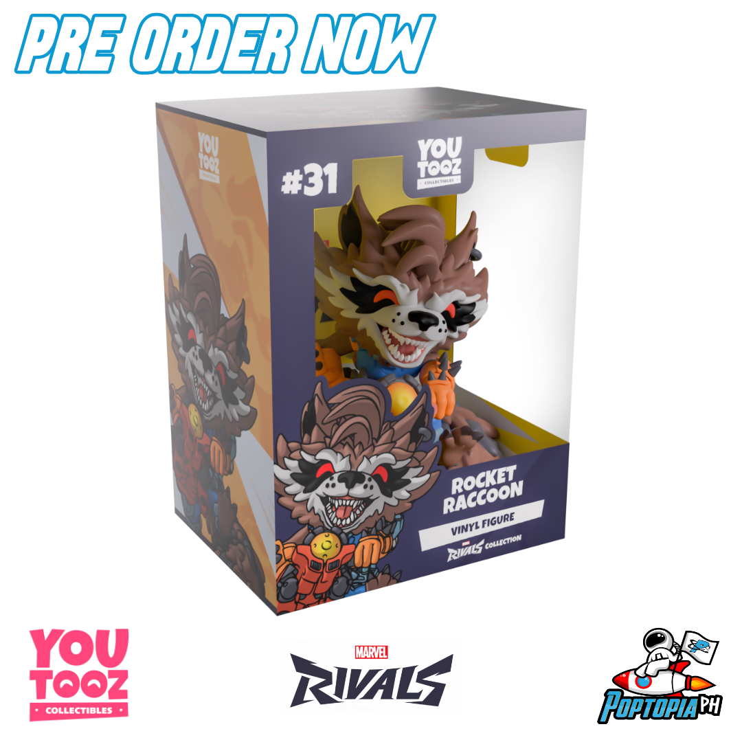 PRE ORDER Youtooz Marvel Rivals Rocket Raccoon – Poptopia PH