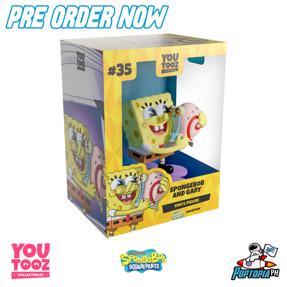 PRE ORDER Youtooz SpongeBob SquarePants  Spongebob and Gary