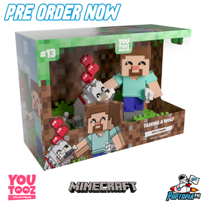 PRE ORDER Youtooz Minecraft Taming A Wolf