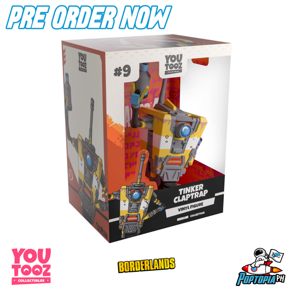 PRE ORDER Youtooz Bordrelands Tinker Claptrap