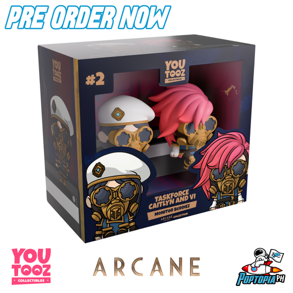 PRE ORDER Youtooz Arcane Taskforce Caitlyn and Vi