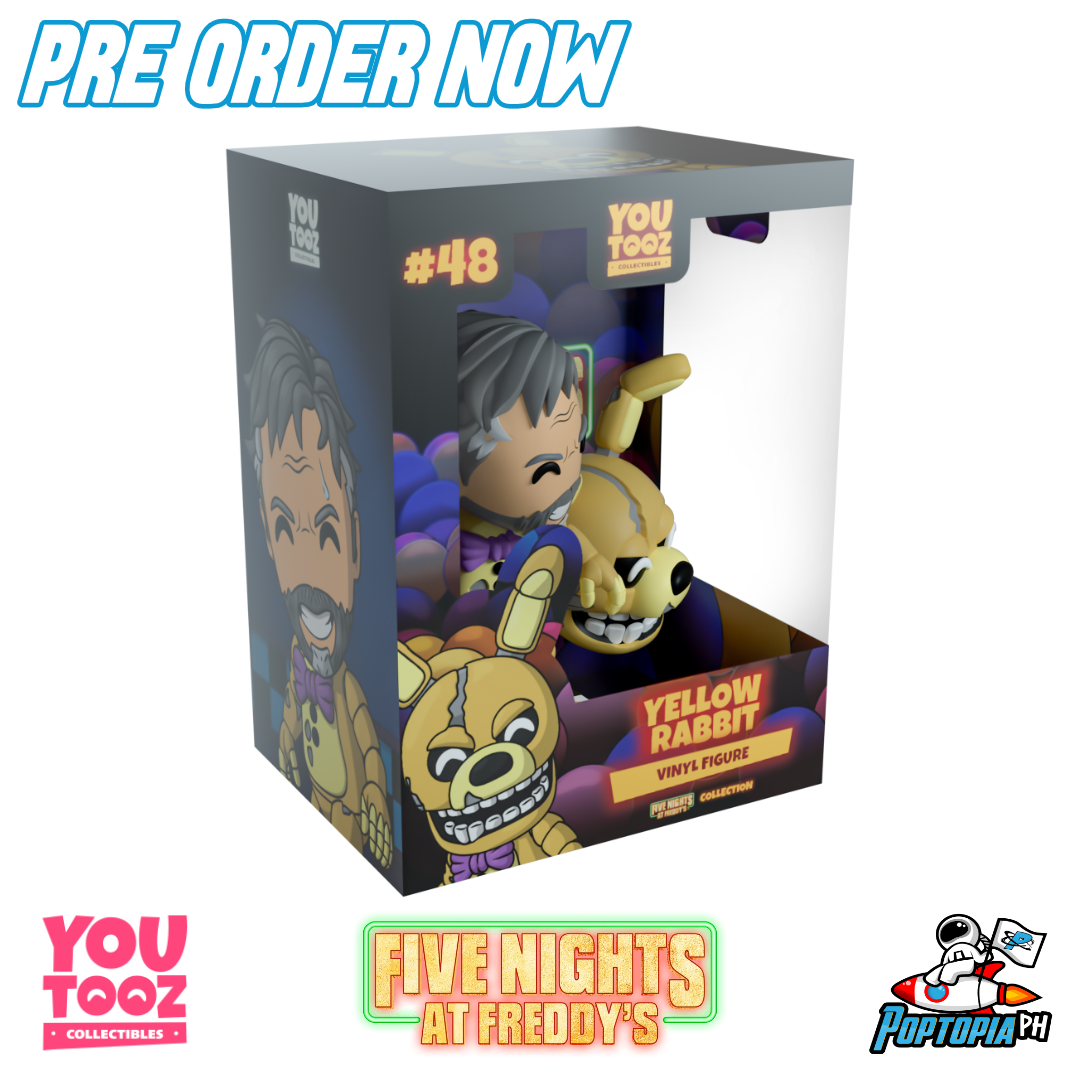 PRE ORDER Youtooz FNAF Movie Yellow Rabbit – Poptopia PH