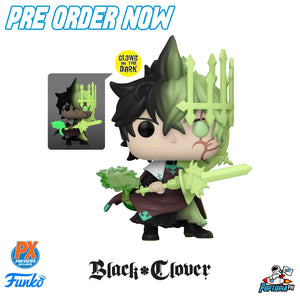 PRE ORDER Funko Pop! Black Clover Yuno Spirit of Zephyr GITD - Previews Exclusive