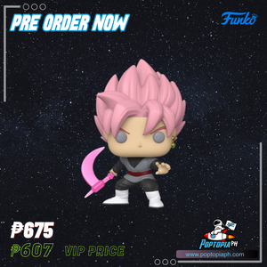 PRE ORDER Funko Pop! Animation: Dragon Ball Super - Super Saiyan Rose Goku Black with Translucent Scythe