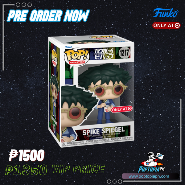 PRE ORDER Funko Pop! Cowboy Bebop - Spike Spiegel Eating Noodles Target  Exclusive